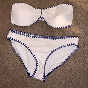 Embroidered Bikini Set